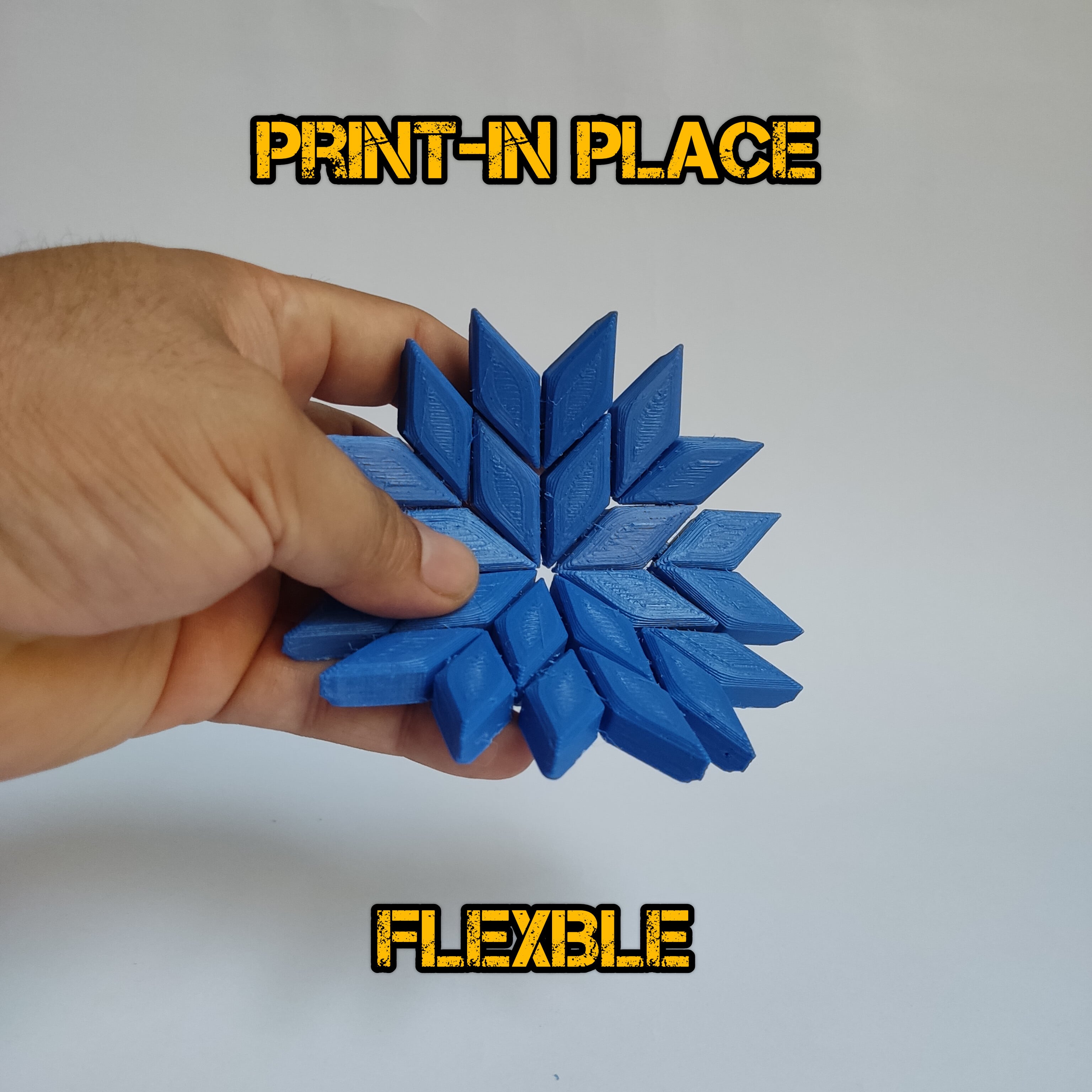 snowflake placemat & coaster 3d model