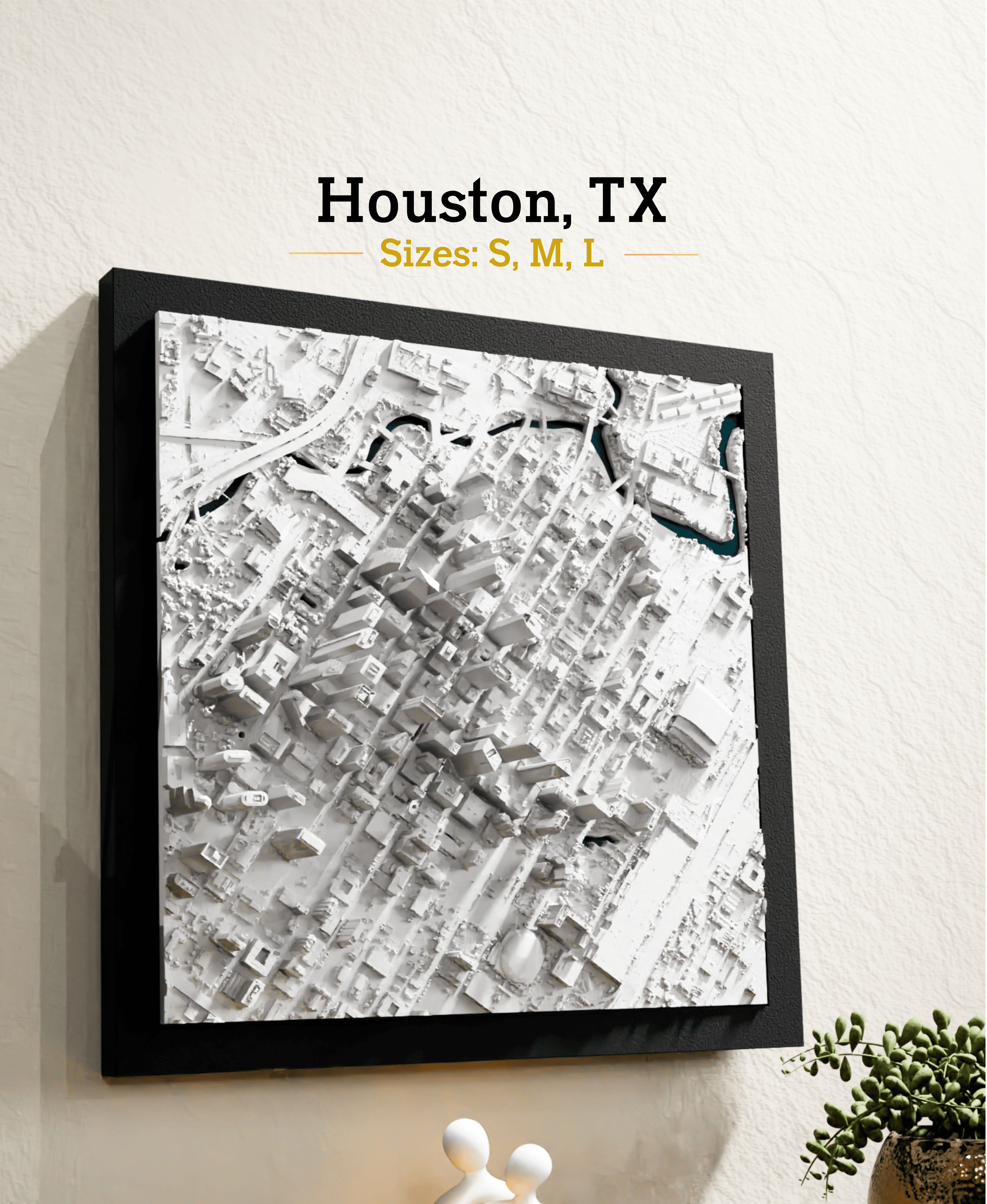 Houston, TX - Small 3d model