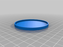 Parametric Snug Can Lid 3d model