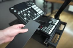 Audio / Video Filming Cart - Blackmagic Atem Mini Pro - Cables Magnetic Cover 3d model