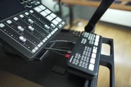 Audio / Video Filming Cart - Blackmagic Atem Mini Pro - Cables Magnetic Cover 3d model