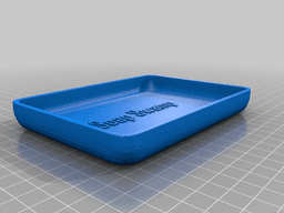 2 Piece Soap Dish 3d model
