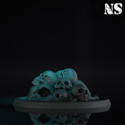 FREE Pile of Bones 3d model