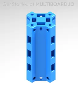 2 MU - X Multiboard Beam 3d model