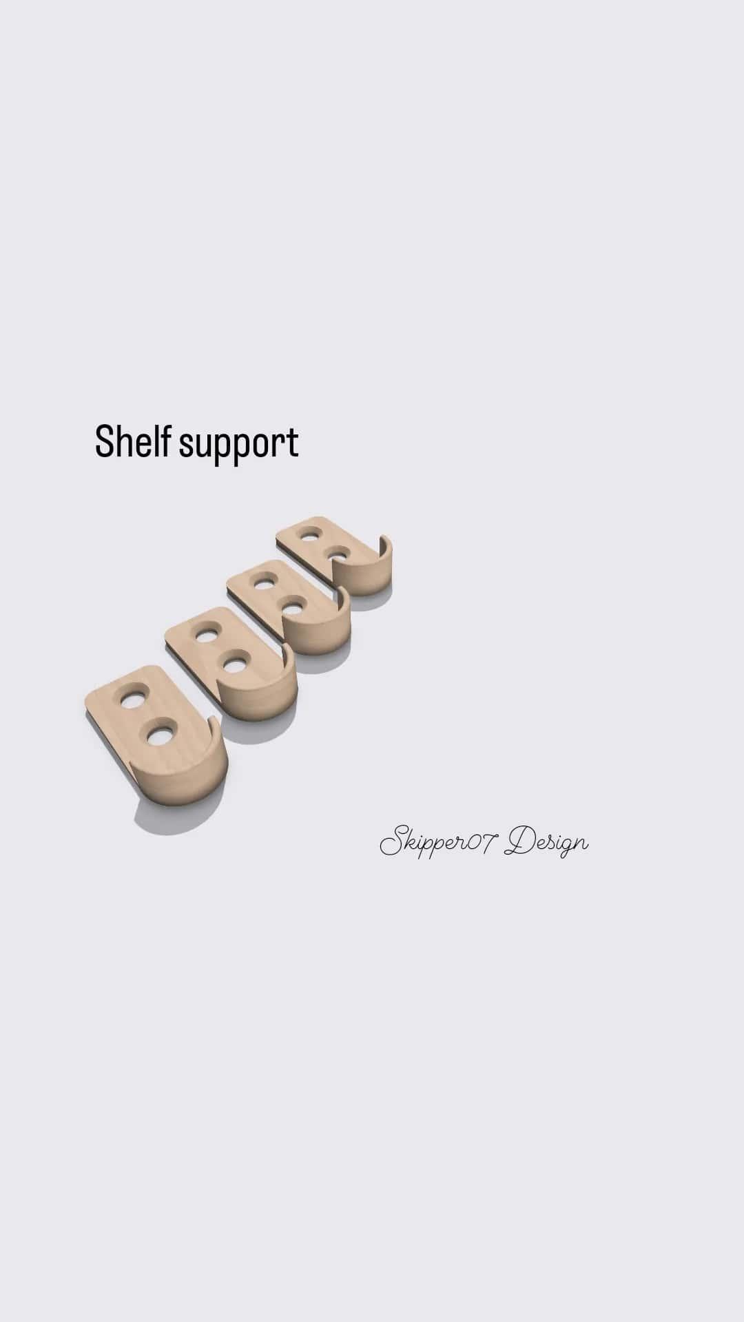 Shelf Support 3d model