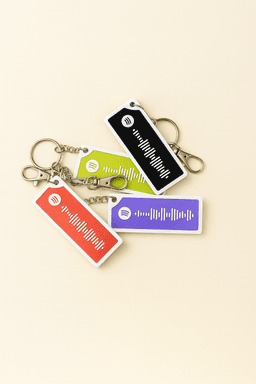 'The Best Song in the World' Spotify Sound Keychain 3d model