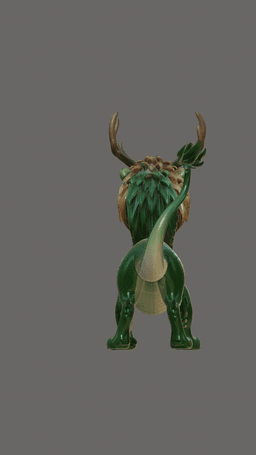 Malem Pakhangba - The Protector of Earth (Naga-Vansh Series) 3d model