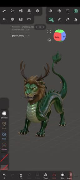 Malem Pakhangba - The Protector of Earth (Naga-Vansh Series) 3d model