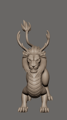 Malem Pakhangba - The Protector of Earth (Naga-Vansh Series) 3d model