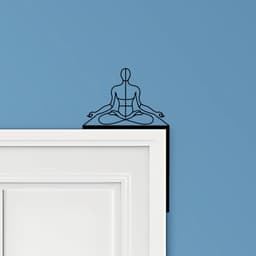 Yoga Door Corner Decor 3d model