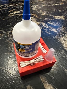Gridfinity glue bottle holder 3d model