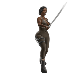Post Apocalypse Sword Fighter v2 3d model