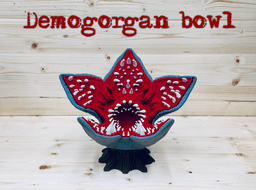 Demongorgn Bowl (Inspired Funchional Fan Art) 3d model