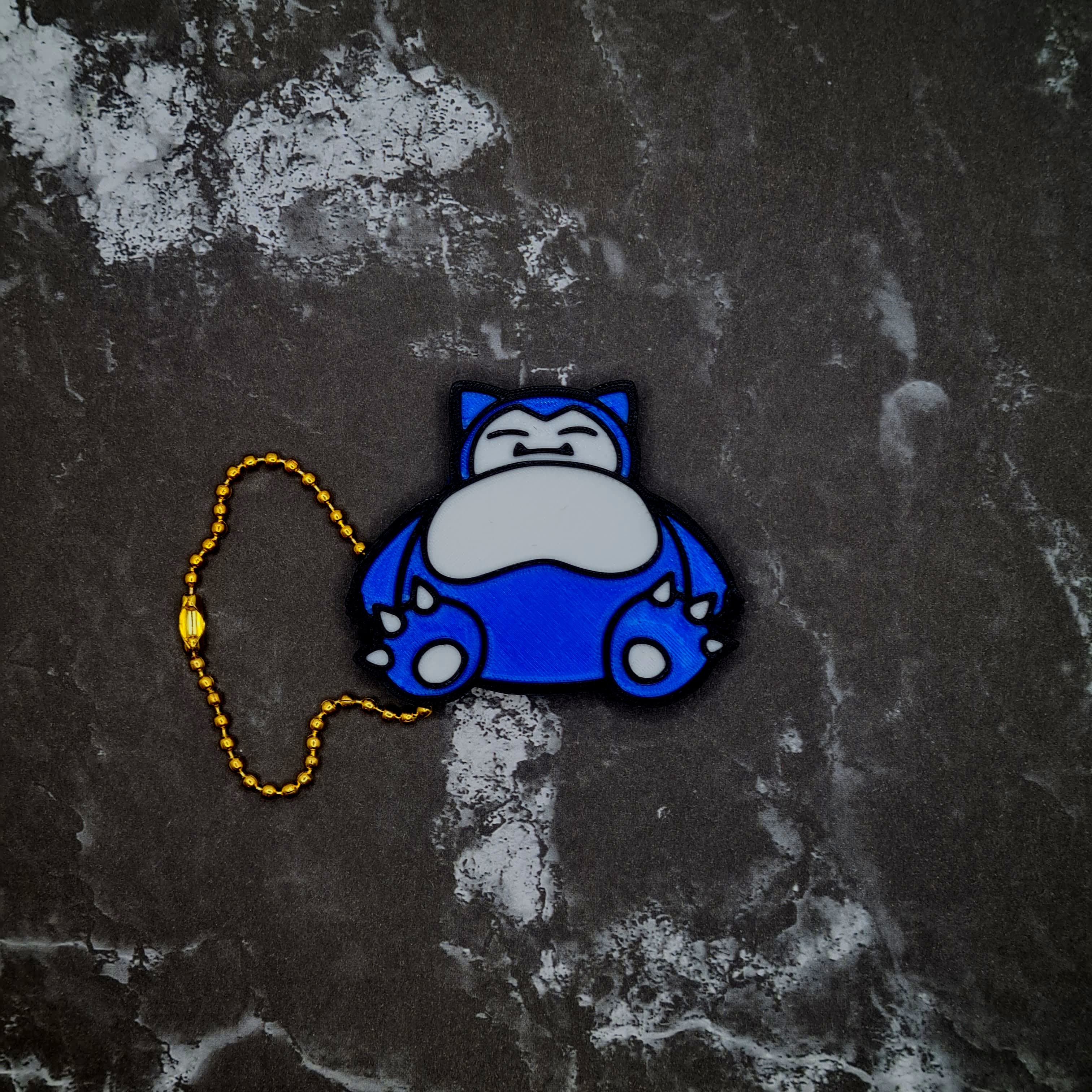 Snorlax Keychain 3d model