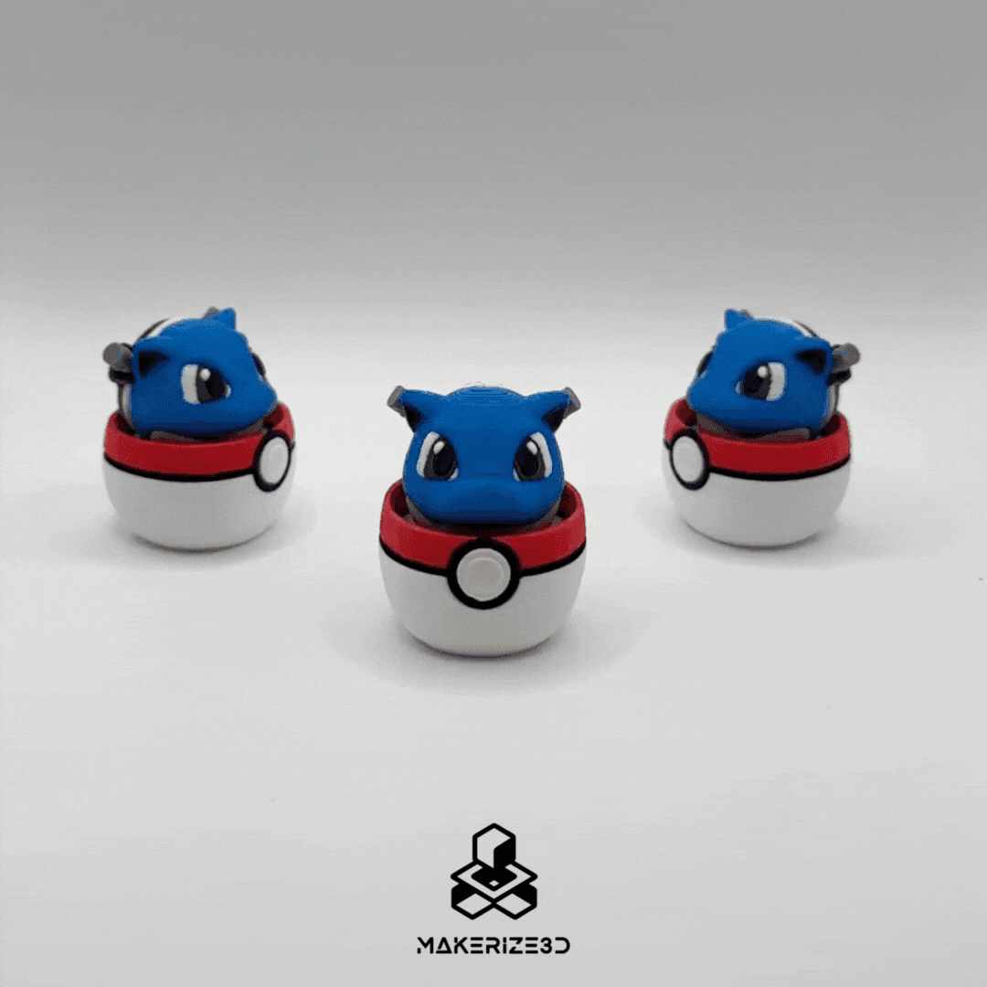 Blastoise Clicker 3d model