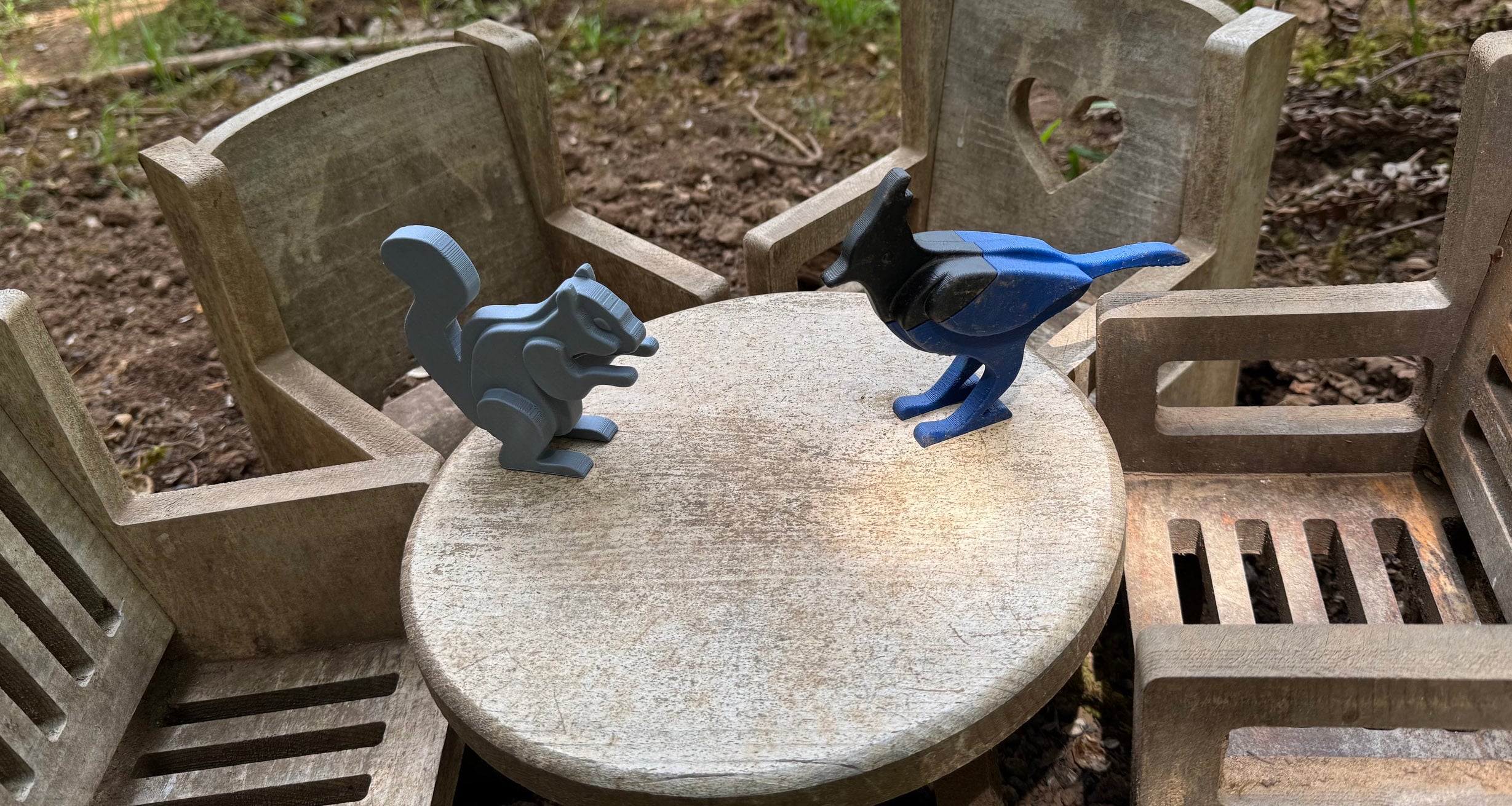Decoy Squirrel 3d model
