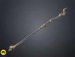 Viktor's Hex Staff - Arcane Act 2 3d model