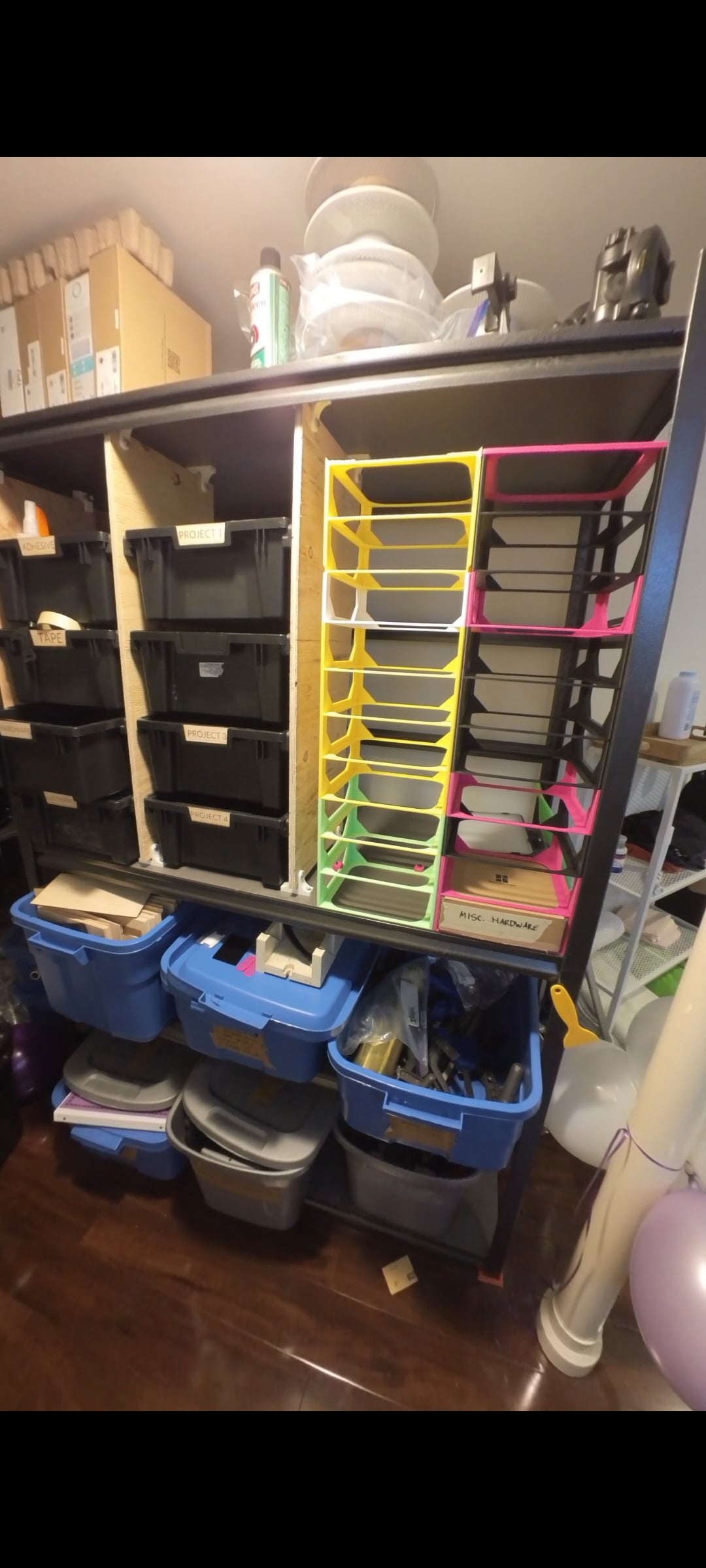 Filament Box Storage System 3d model