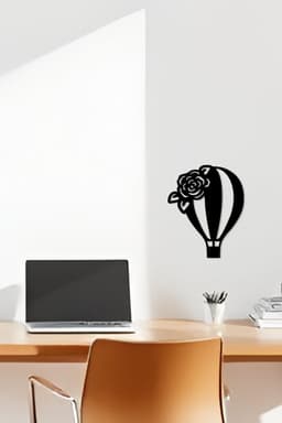 Balloon Wall Art, Wall Decor, Home Decor 3d model