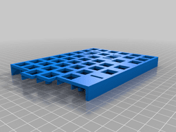 keebcu - andimoto7583 - 75% mechanical keyboard 3d model