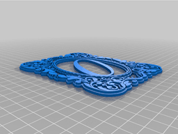 Wedding Table Numbers 3d model