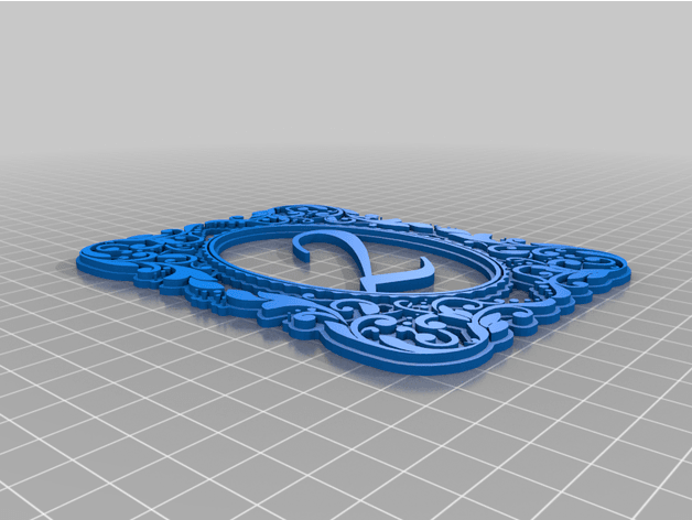 Wedding Table Numbers 3d model
