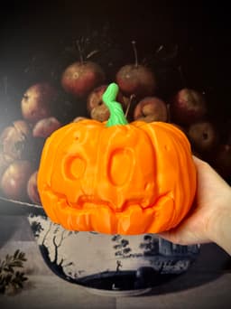 Articulated Pumpkin Bucket 3d model