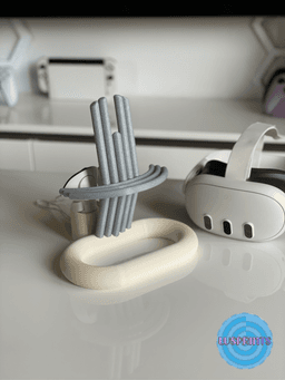 Sleek Meta Quest 3/3S stand! 3d model