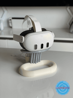 Sleek Meta Quest 3/3S stand! 3d model