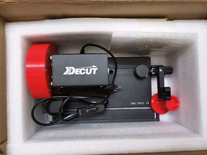 Decut Shaft Cutter Dust Cover With Vacuum Adapter 3d model
