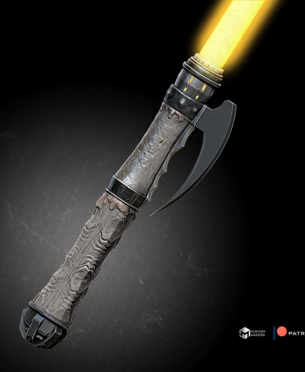 Grim Reaper lightsaber 3d model