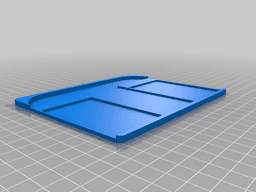 Sleeving Gods character board storage redesign 3d model