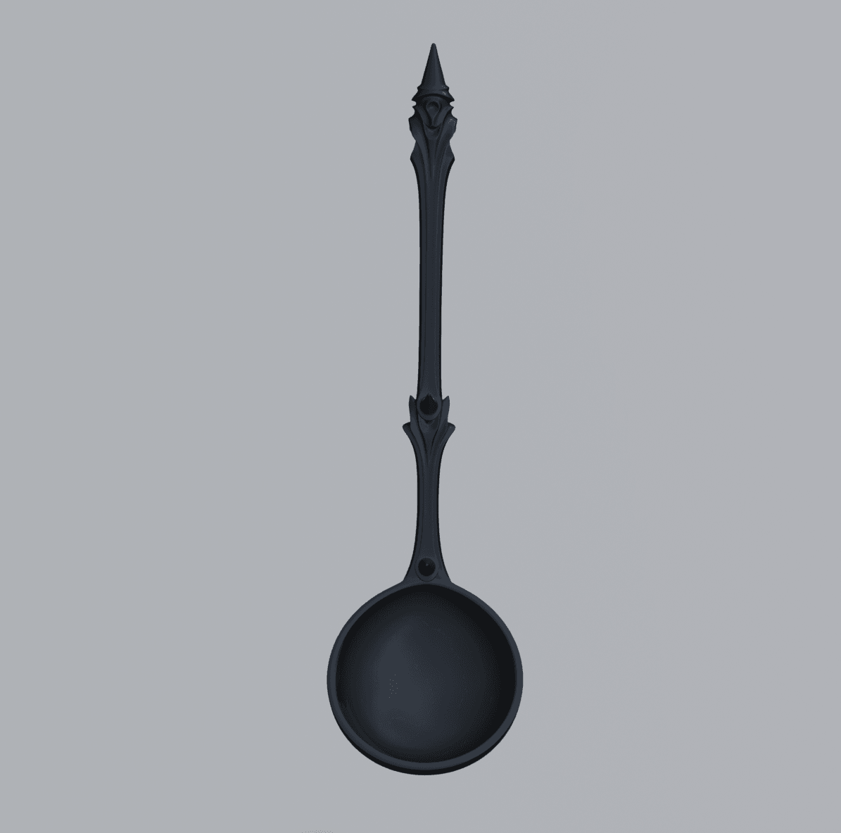 Gothic Ceremonial Ladle 3d model