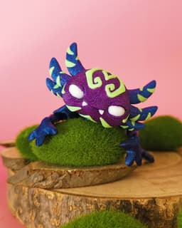 Mystical Axolotl February 2025 Exclusive 3d model