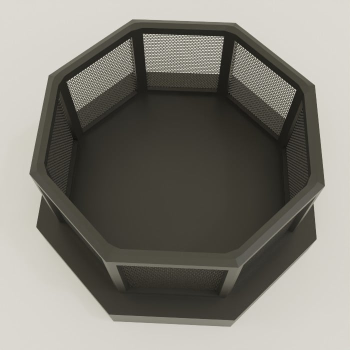 UFC Octagon Arena 3d model