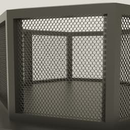 UFC Octagon Arena 3d model