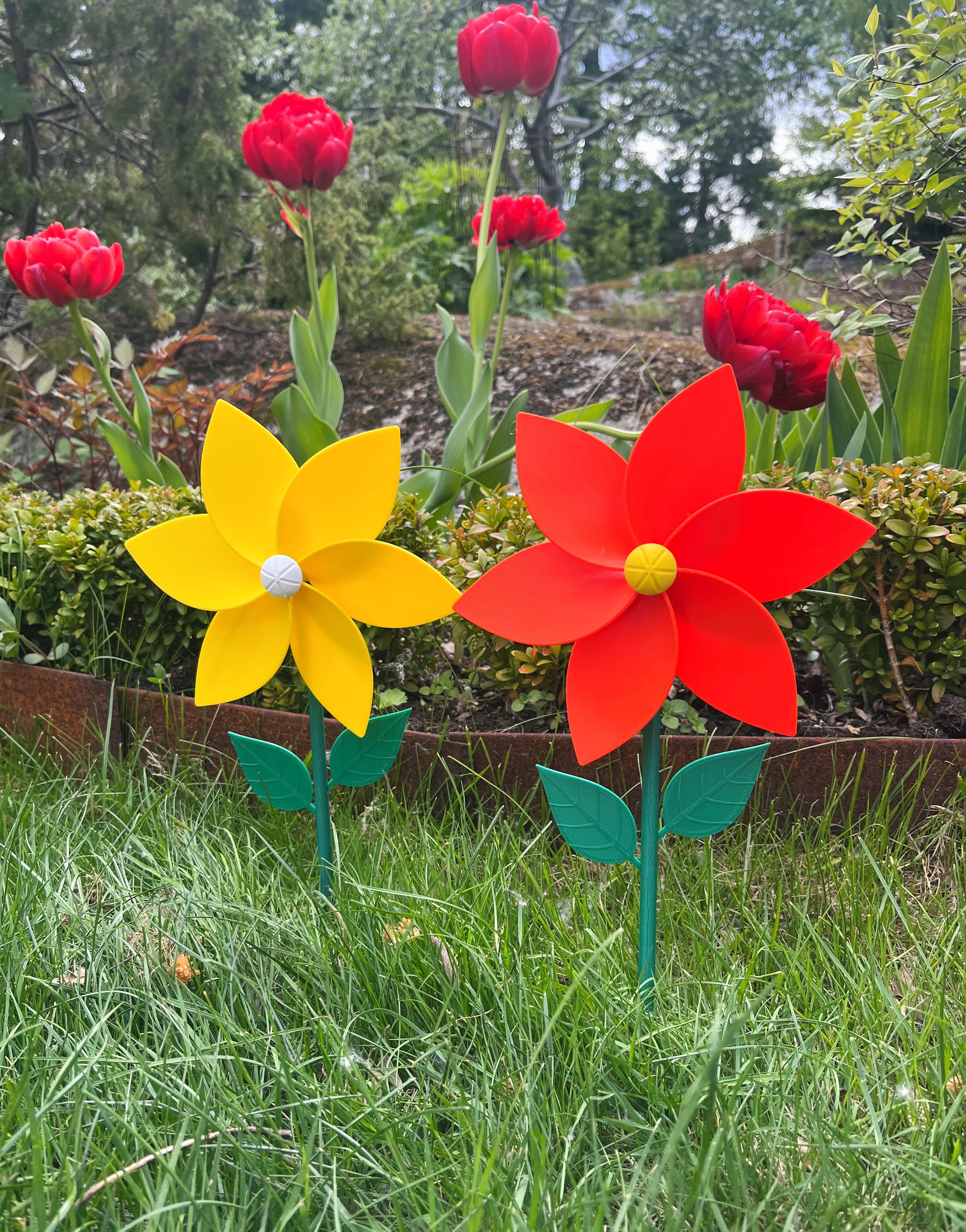Garden Windmill 3d model
