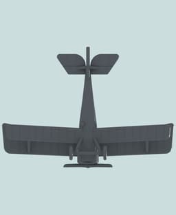 1:144 Nieuport 17bis (Vickers) 3d model