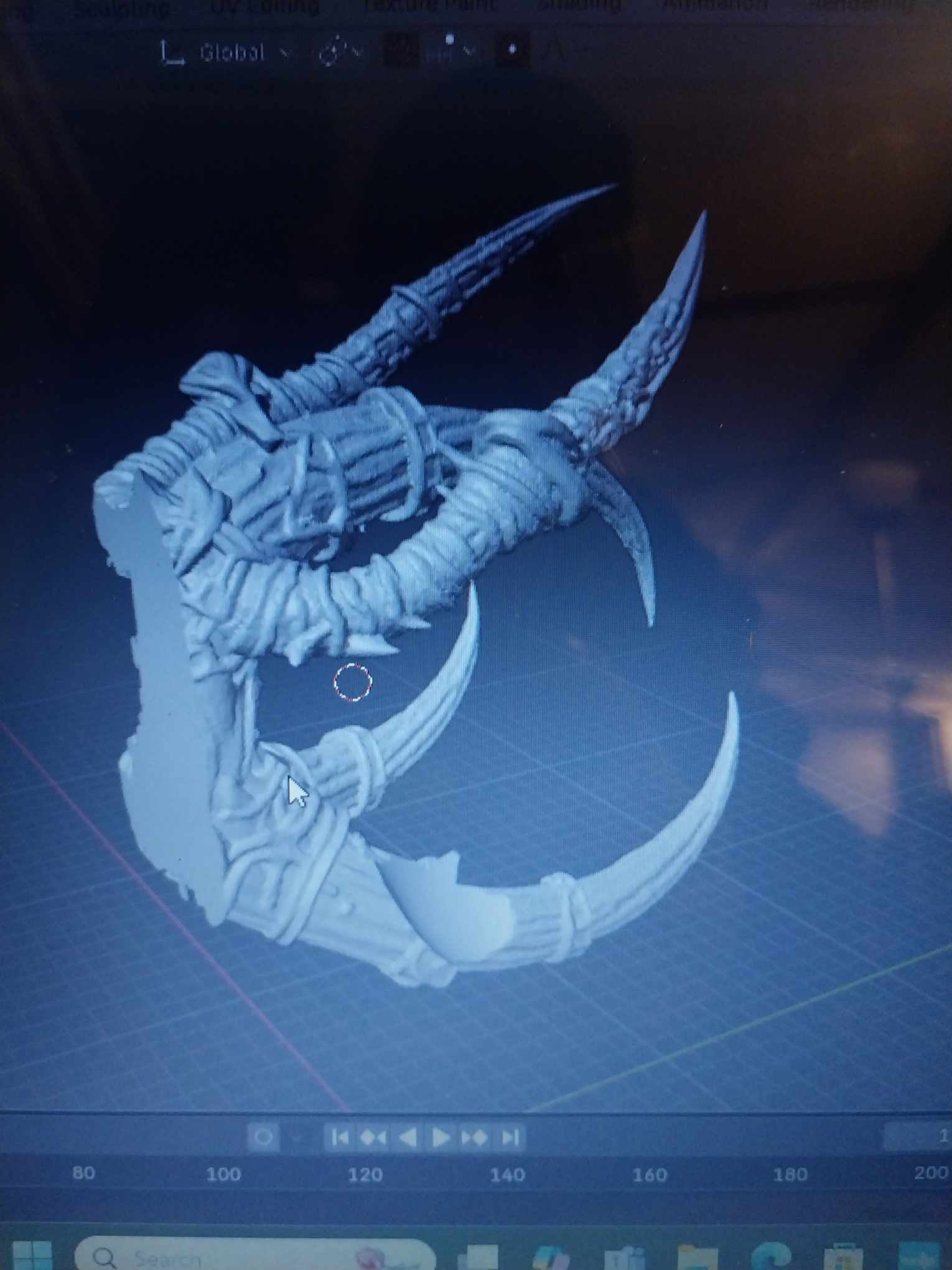 Talon.C.Holder.H.P.wall.mount.Xbox.stl 3d model