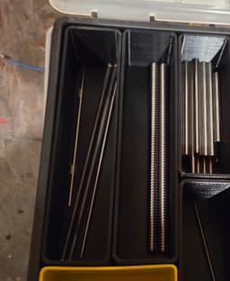 Harbor Freight Storage Bin 1x3 Med/Small 3d model