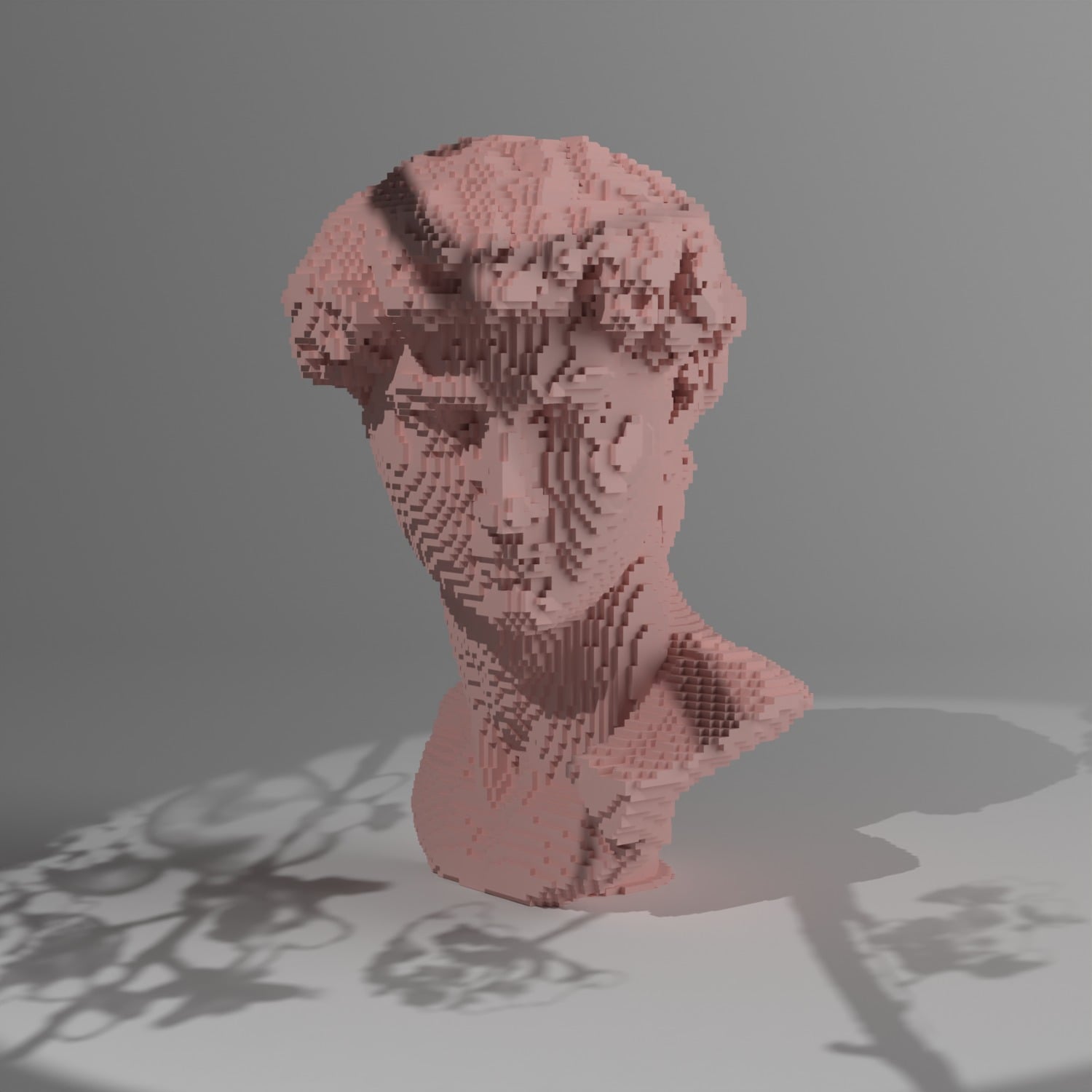 David Pixel 3d model