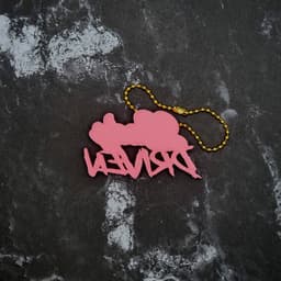 Lady Driven Keychain 3d model