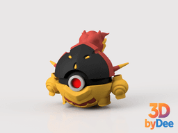 Armarouge Pokeball 3d model