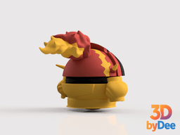 Armarouge Pokeball 3d model