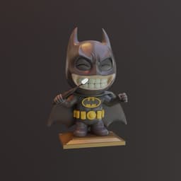 Cute Batman 3d model