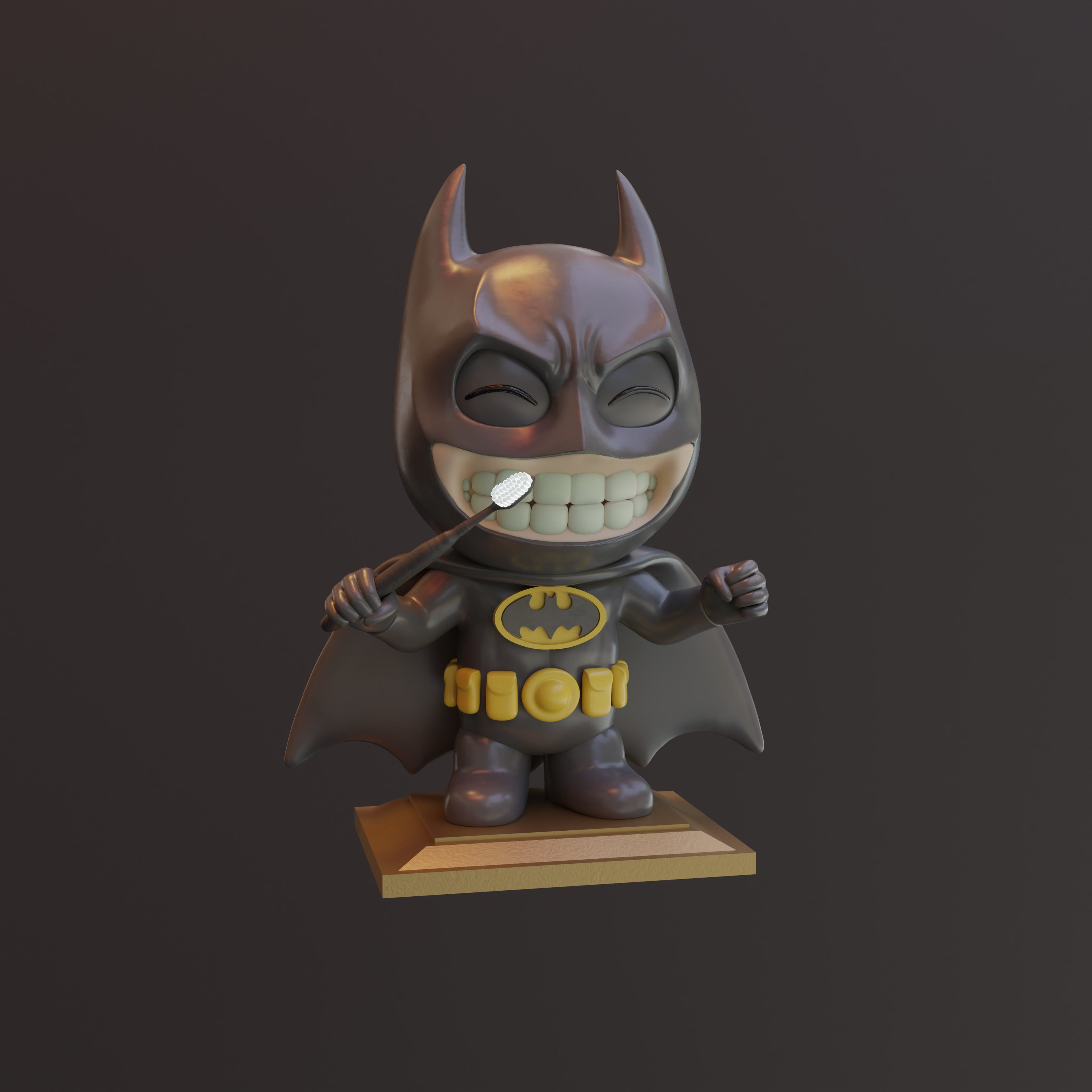 Cute Batman 3d model