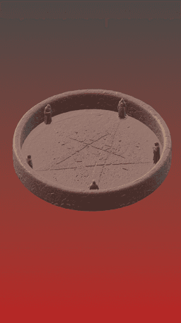 The Unholy Rollers dice tray and dice jar 3d model