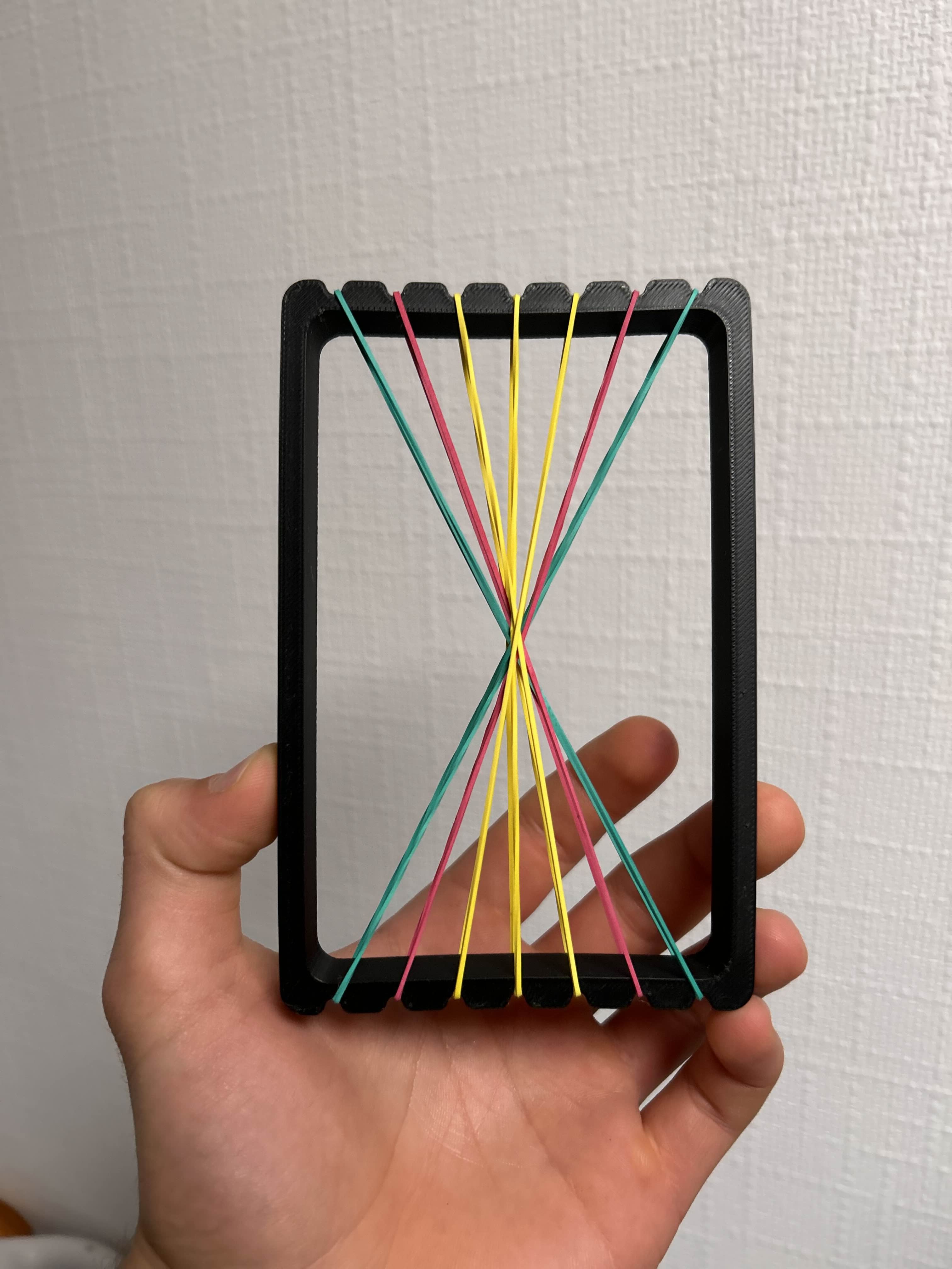 Rubberband Fidget 3MF 3d model