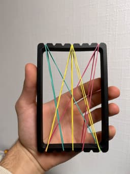 Rubberband Fidget 3MF 3d model