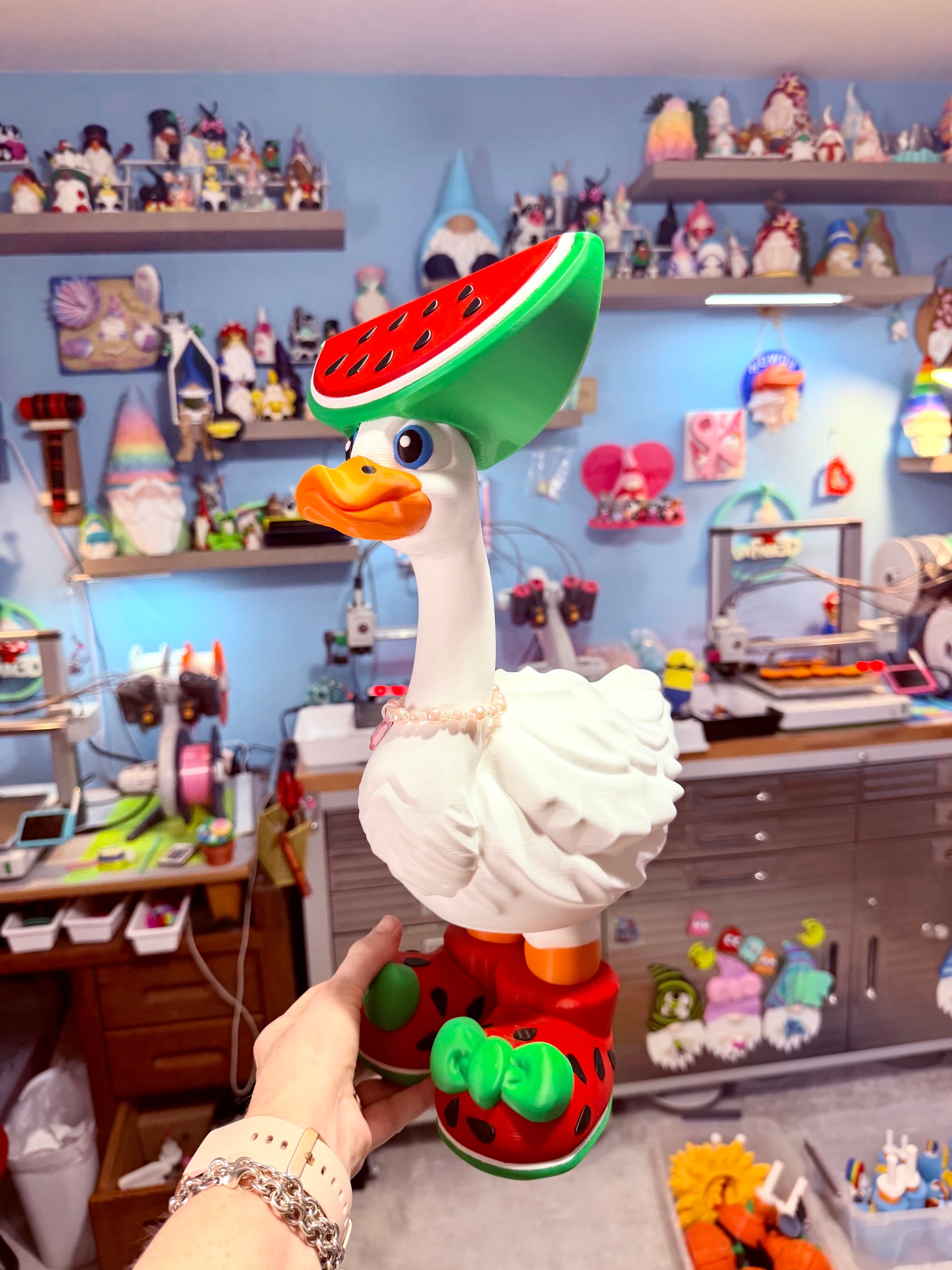 Watermelon Goose Gear for Porch Goose 3d model